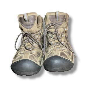 Keen Targhee II Brown Leather Waterproof Hiking Boots Women's Size 9, 5217-SBFS